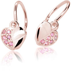 Cutie Jewellery Cercei pentru copii din aur roz C2160-10-X-4 roz