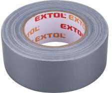 Extol textiles ragasztószalag, 50mm×50m, szürke (8856312) (8856312)