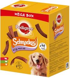 PEDIGREE Mega Box Schmackos Recompense fasii caini, cu vita, miel si pasare 790 g - fera
