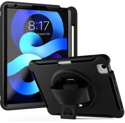 Gigapack Apple IPAD Pro 11 (2018) műanyag védő (közepesen ütésálló, 360°-ban forgatható, Apple Pencil tartó + kézpánt) fekete (GP-101566)