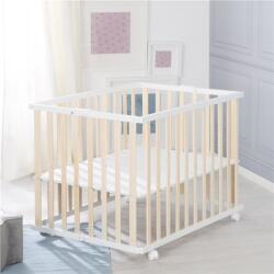 roba Foldable Playpen 70 x 100 Bicolour fa járóka