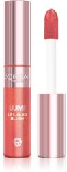 L'Oréal Lumi Le Liquid Blush fard de obraz lichid culoare 625 GOLD PINK 11 ml