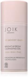 JOIK Organic Organic Re-Boost Glow frissítő tisztító arcgél hámlasztó hatással 100 ml
