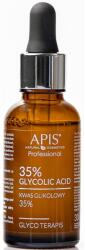 APIS NATURAL COSMETICS TerApis 35% Glycolic Acid изглаждащ ексфолиращ серум за регенерация и възстановяване на кожата 30ml