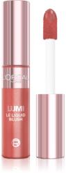 L'Oréal Lumi Le Liquid Blush fard de obraz lichid culoare 630 True Rose 11 ml