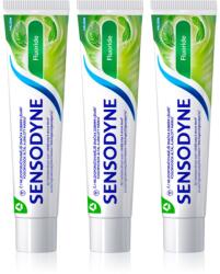 Sensodyne Fluoride pastă de dinți pentru dinti sensibili 3x75 ml