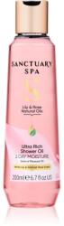 Sanctuary Spa Lily & Rose Natural Oils ápoló tusoló olaj 200 ml
