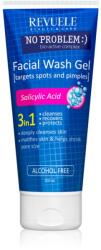 Revuele No Problem Salicylic Acid mattító tisztító gél szalicilsavval 200 ml