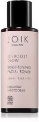 JOIK Organic Organic Re-Boost Glow hidratáló tonik hámlasztó hatással 100 ml