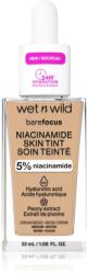 Wet n Wild BareFocus Niacinamide Skin Tint machiaj ușor de hidratare culoare Cream Beige (Warm) 32 ml