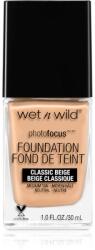 Wet n Wild PhotoFocus Make-up lichid matifiant culoare Classic Beige 30 ml
