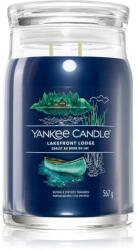 Yankee Candle Lakefront Lodge ароматна свещ Signature 567 гр