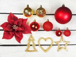 LAALU díszkészlet - Karácsonyi csillagok, max. 240 - 270 cm fákhoz (LAU-1115)