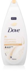 Dove Bath & Shower Gel Precious silk tusoló- és fürdőgél a finom és sima bőrért 750 ml