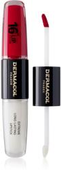 Dermacol 16H Lip Colour hosszan tartó rúzs és ajakfény árnyalat 03 Hot Date 2x4 ml