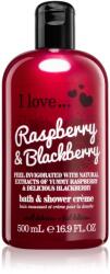 I Love Cosmetics Raspberry & Blackberry tusoló és fürdő krém 500 ml