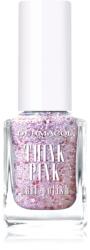 Dermacol Think Pink körömlakk csillámporral árnyalat 01 12 ml