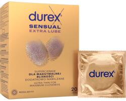 Durex Sensual Extra Lube óvszerek 20 db