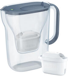 BRITA BR1057790 Style Essential vízszűrő kancsó + 1db PP Maxtra Pro szűrő patron, 2, 4 L; szürkéskék (1057790)