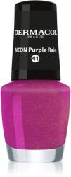 Dermacol Neon neon körömlakk árnyalat 41 Purple Rain 5 ml
