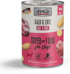 MAC's 12x400g MAC's Adult Borjú & kacsa nedves kutyatáp