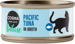 Cosma 24x70g Cosma Nature nedves macskatáp - Csendes-óceáni tonhal