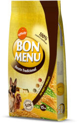  Bon Menu 2x15kg Bon Menu Dog Adult Traditional Recipe száraz kutyatáp