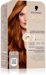 Schwarzkopf Creme Supreme Culoare permanenta pentru par culoare 7-7 Copper Blonde 60 ml