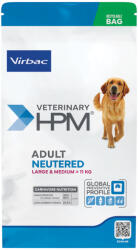 Virbac 16kg Virbac Veterinary HPM Adult Dog Neutered Large & Medium, száraz kutyatáp