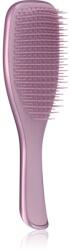 Tangle Teezer Ultimate Detangler Chrome lapos kefe egyenes és göndör hajra Mauve Copper