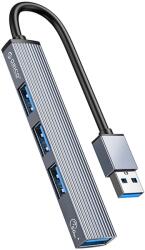 ORICO AH-A13 USB-A Hub Dokkoló Állomás 1x USB-A 3.0 + 3x USB-A 2.0 - Szürke