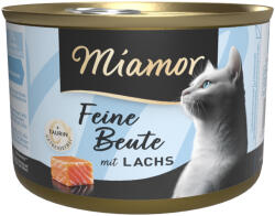 Miamor 24x185g Miamor Feine Beute nedves macskatáp-lazac