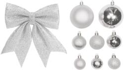LAALU karácsonyi díszek - Ezüstkarácsony készlet, 240 - 270 cm fákhoz (LAU-2410-OR)