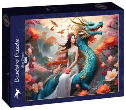 Bluebird Puzzle 500 db-os puzzle - Blue Dragon (90846) (90846)
