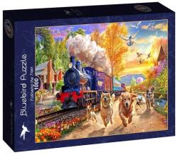 Bluebird Puzzle 1000 db-os puzzle - Following the Train (90985) (90985)
