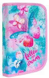 COOLPACK - Colorino Clipper kihajtható tolltartó - Pillangós (F076654) (F076654)