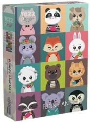 Yazz 1000 db-os puzzle - Funny Animals (3867) (3867)
