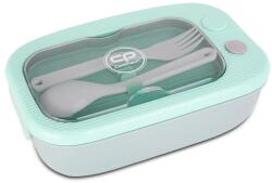 Cool Pack - Mil műanyag uzsonnás doboz evőeszközökkel - Mint Gray (Z31004) (Z31004)
