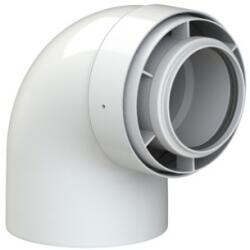 TRICOX PPs/alu könyök 80/125 mm, 87° (EG-PAKO601C-TRIC)