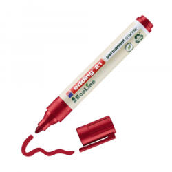 edding Alkoholos marker 1, 5-3mm, 21 EcoLine piros (4-21002) (4-21002)