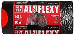 Alufix Aluflexy szemeteszsák zárószalagos 60 l - 10 db