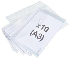 Rapesco Irattartó tasak, A3, PP, patentos, RAPESCO Eco , áttetsző (IR1817)