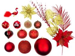 LAALU karácsonyi díszek - Premium Caesar készlet, 120 - 210 cm fákhoz (LAU-2411-OZ)