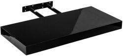 STILISTA Raft de perete stilist Volato, 40 cm, negru lucios (40070250) Raft