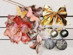 LAALU karácsonyi díszek - Noblesa készlet, 120 - 210 cm fákhoz (LAU-2303-OZ)