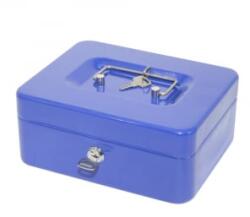 BLUERING Pénzkazetta fém 20x8, 5x16 cm közepes kék