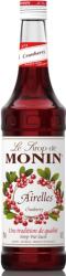 MONIN Vörösáfonya koktélszirup (cranberry) 0, 7L