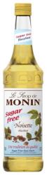MONIN Cukormentes Mogyoró kávészirup (sugarfree hazelnut) 0, 25L