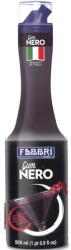 Fabbri fekete gumi szirup 500 ml - italok feketévé színezéséhez