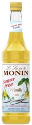 MONIN Cukormentes Vanília kávészirup (sugarfree vanilla) 0, 25L